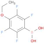 (4-Ethoxy-2,3,5,6-tetrafluorophenyl)boronic acid