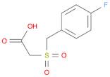 2-((4-Fluorobenzyl)sulfonyl)acetic acid