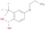 (4-Propoxy-2-(trifluoromethyl)phenyl)boronic acid