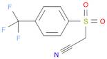 2-((4-(Trifluoromethyl)phenyl)sulfonyl)acetonitrile