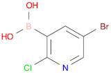 5-Bromo-2-chloropyridine-3-boronic acid