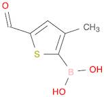 (5-Formyl-3-methylthiophen-2-yl)boronic acid