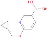 (6-(Cyclopropylmethoxy)pyridin-3-yl)boronic acid