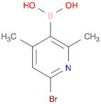 (6-Bromo-2,4-dimethylpyridin-3-yl)boronic acid