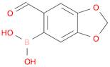 (6-Formylbenzo[d][1,3]dioxol-5-yl)boronic acid