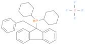 (9-Benzyl-9-fluorenyl)dicyclohexylphosphonium tetrafluoroborate