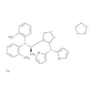 (R)-1-{(Sp)-2-[Di(2-furyl)phosphino]ferrocenyl}ethylbis(2-methylphenyl)phosphine