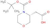 (R)-4-Boc-3-morpholineacetic acid