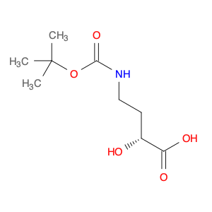 (R)-4-((tert-Butoxycarbonyl)amino)-2-hydroxybutanoic acid