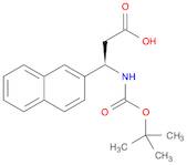 (R)-3-((tert-Butoxycarbonyl)amino)-3-(naphthalen-2-yl)propanoic acid