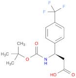 (R)-3-((tert-Butoxycarbonyl)amino)-3-(4-(trifluoromethyl)phenyl)propanoic acid