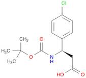 (R)-3-((tert-Butoxycarbonyl)amino)-3-(4-chlorophenyl)propanoic acid