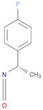 Benzene, 1-fluoro-4-[(1S)-1-isocyanatoethyl]- (9CI)