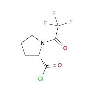 (2S)-1-(2,2,2-trifluoroacetyl)pyrrolidine-2-carbonyl chloride