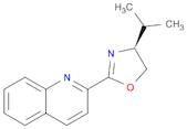 (S)-2-(4,5-Dihydro-4-isopropyl-2-oxazolyl)quinoline