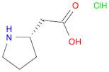 (S)-2-(Pyrrolidin-2-yl)acetic acid hydrochloride