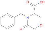 (S)-4-Benzyl-5-oxomorpholine-3-carboxylic acid