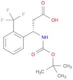 (S)-3-((tert-Butoxycarbonyl)amino)-3-(2-(trifluoromethyl)phenyl)propanoic acid