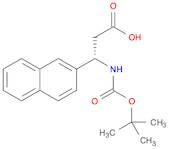 (S)-3-((tert-Butoxycarbonyl)amino)-3-(naphthalen-2-yl)propanoic acid