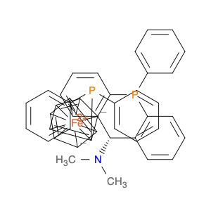 (SP)-1-[(S)-α-(Dimethylamino)-2-(diphenylphosphino)benzyl]-2-diphenylphosphinoferrocene