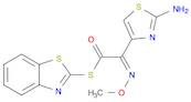 (Z)-S-2-Benzothiazolyl-2-amino-α-(methoxyimino)-4-thiazolethiolacetate