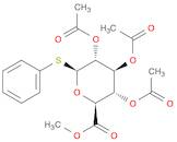 .β.-D-Glucopyranosiduronic acid, phenyl 1-thio-, methyl ester, triacetate