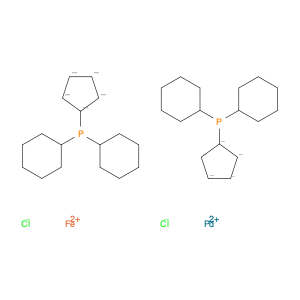 Palladium, [1,​1'-​bis(dicyclohexylphos​phino-​κP)​ferrocene]​dichloro-​, (SP-​4-​2)​-