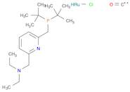 Carbonylchlorohydrido[6-(di-t-butylphosphinomethyl)-2-(N,N-diethylaminomethyl)pyridine]ruthenium(I…