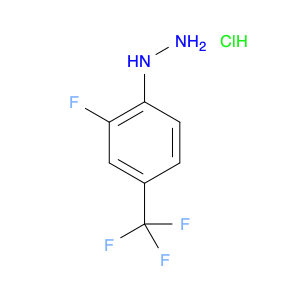 (2-Fluoro-4-(trifluoromethyl)phenyl)hydrazine hydrochloride