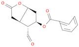 [3aR(3aα,4α,5β,6aα)]-()-5-(Benzoyloxy)hexahydro-2-oxo-2H-cyclopenta[b]furan-4-carboxaldehyde