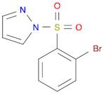 1-(2-Bromophenylsulfonyl)-1H-pyrazole