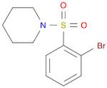 1-(2-Bromophenylsulfonyl)piperidine