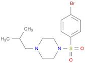 1-(4-Bromophenylsulfonyl)-4-isobutylpiperazine