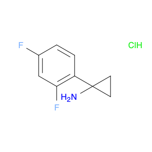 1-(2,4-Difluorophenyl)cyclopropylamine Hydrochloride