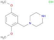 1-(2,5-DIMETHOXYBENZYL)PIPERAZINE HYDROCHLORIDE