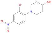 1-(2-BROMO-4-NITROPHENYL)PIPERIDIN-4-OL