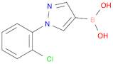 1-(2-Chlorophenyl)pyrazole-4-boronic acid