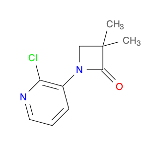 1-(2-Chloropyridin-3-yl)-3,3-dimethylazetidin-2-one