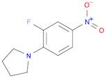 1-(2-Fluoro-4-nitrophenyl)pyrrolidine