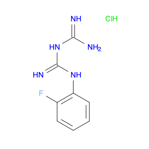 1-(2-Fluorophenyl)biguanide hydrochloride