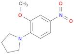 1-(2-Methoxy-4-nitrophenyl)pyrrolidine