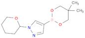 4-(5,5-Dimethyl-1,3,2-dioxaborinan-2-yl)-1-(tetrahydro-2H-pyran-2-yl)-1H-pyrazole