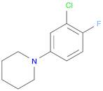 1-(3-Chloro-4-fluorophenyl)piperidine