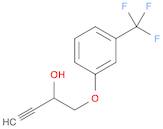 1-(3-TRIFLUOROMETHYLPHENOXY)-3-BUTYN-2-OL