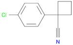 1-(4-Chlorophenyl)-1-cyclobutanecarbonitrile