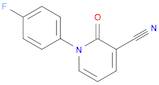 1-(4-Fluorophenyl)-2-oxo-1,2-dihydropyridine-3-carbonitrile