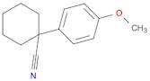 1-(4-Methoxyphenyl)cyclohexanecarbonitrile