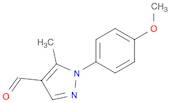 1-(4-Methoxyphenyl)-5-methyl-1H-pyrazole-4-carboxaldehyde