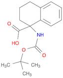 1-TERT-BUTOXYCARBONYLAMINO-1,2,3,4-TETRAHYDRO-NAPHTHALENE-1-CARBOXYLIC ACID