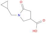 1-(CYCLOPROPYLMETHYL)-5-OXOPYRROLIDINE-3-CARBOXYLIC ACID